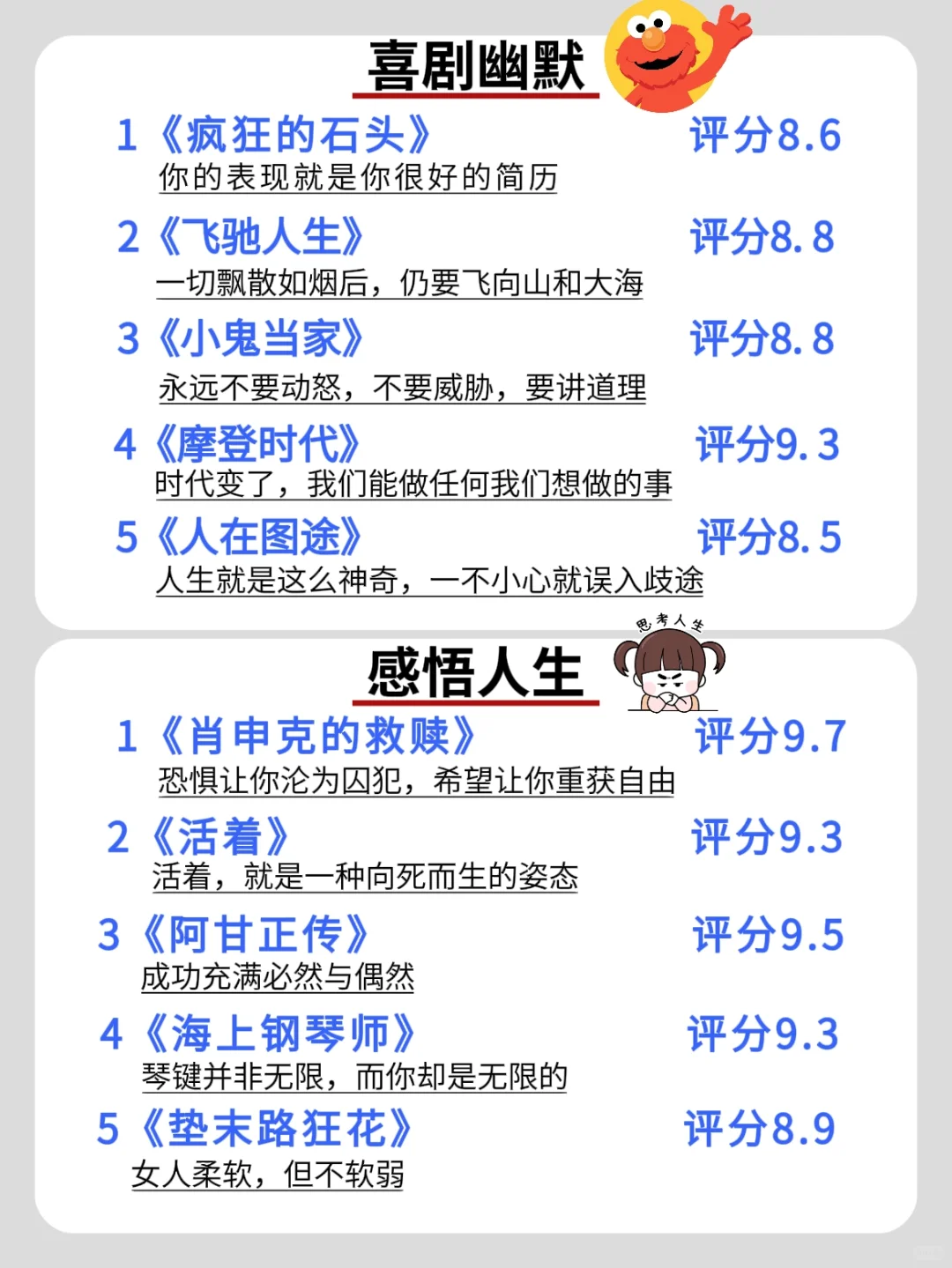 周末电影｜狂刷这50部电影，格局有多炸裂！