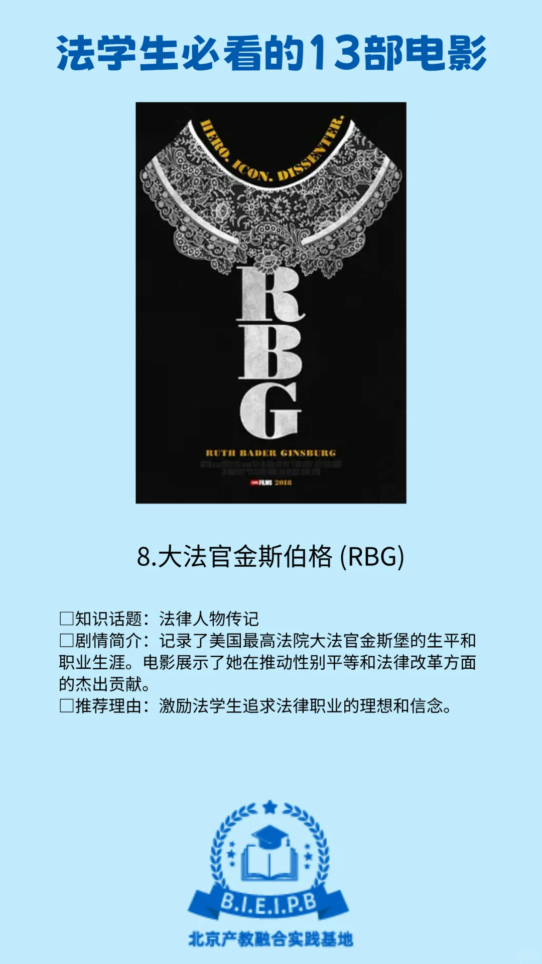 法学生必看的13部电影