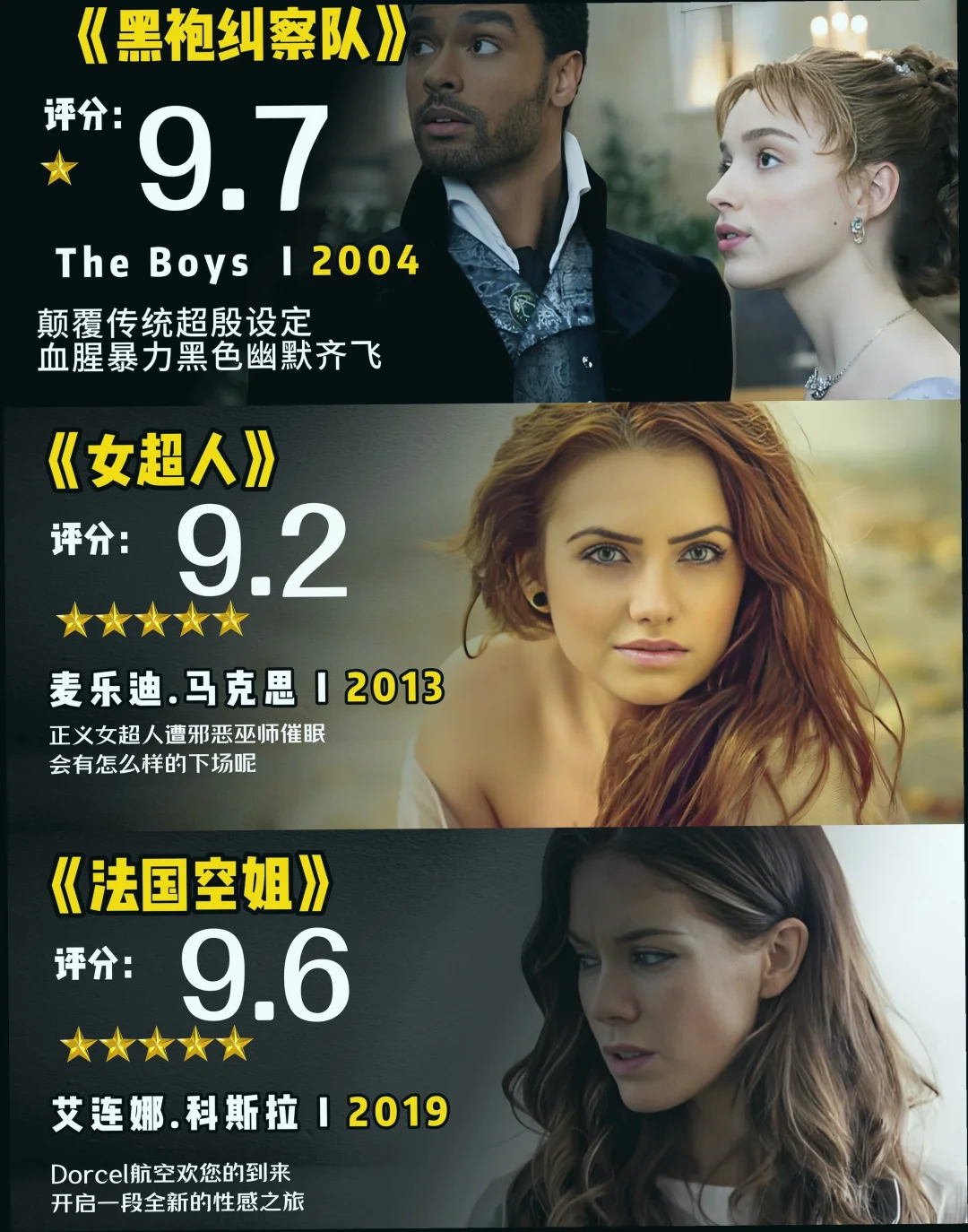 必看经典欧美高分电影❗❗