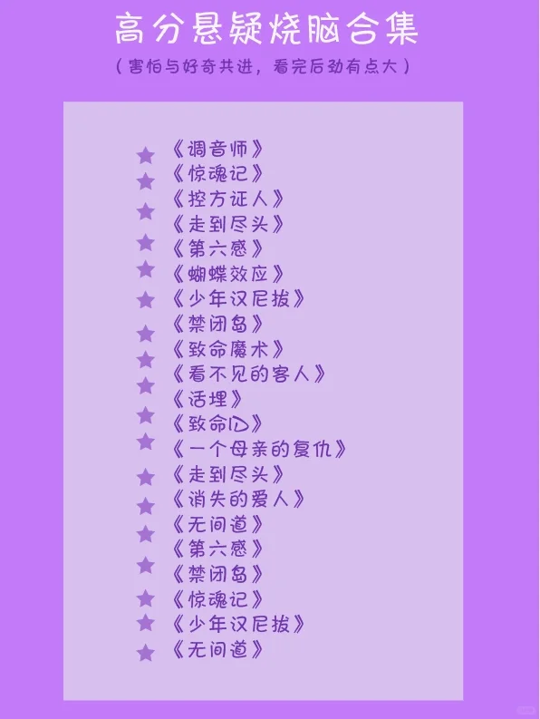 周末必看的高分经典各题材电影合集✨