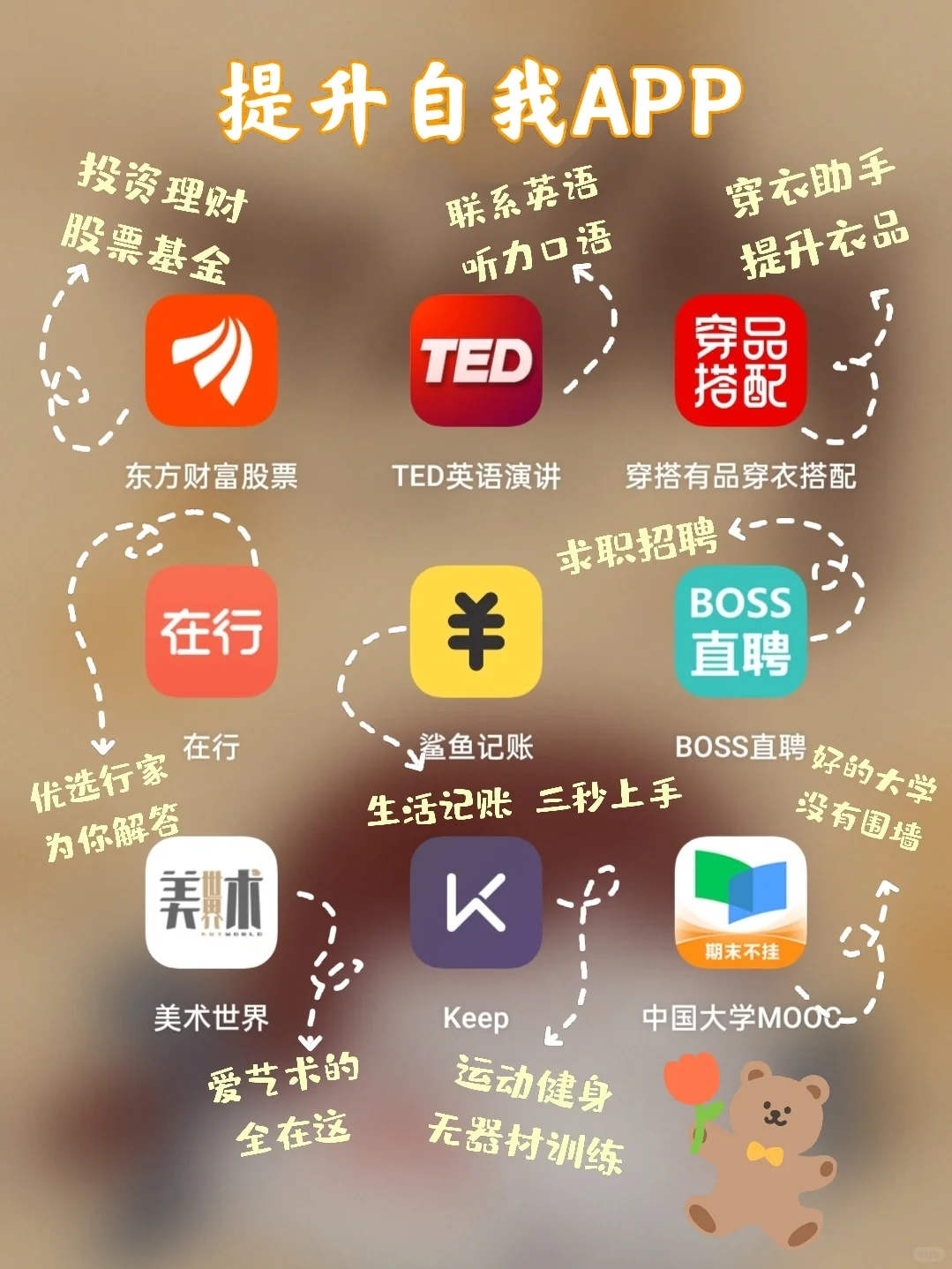 自我提升的72款APP|超好用🙊精致女生必备 ✨