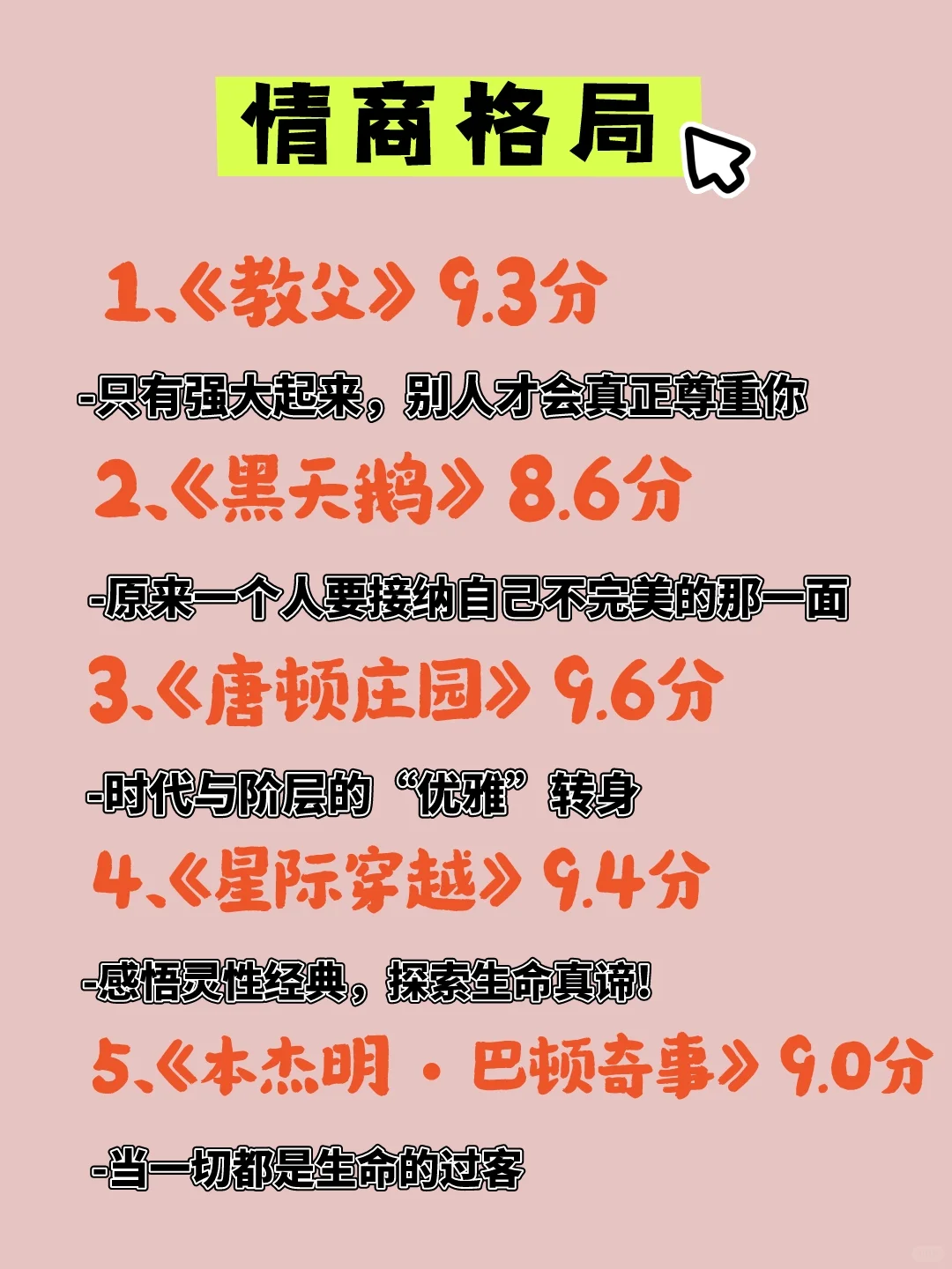 狂刷这20部电影，脑子真的会变快🔥