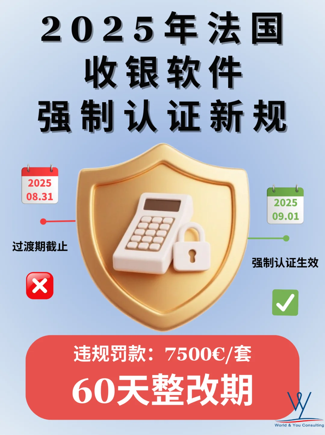25年法国收银软件强制认证新规及应对指南