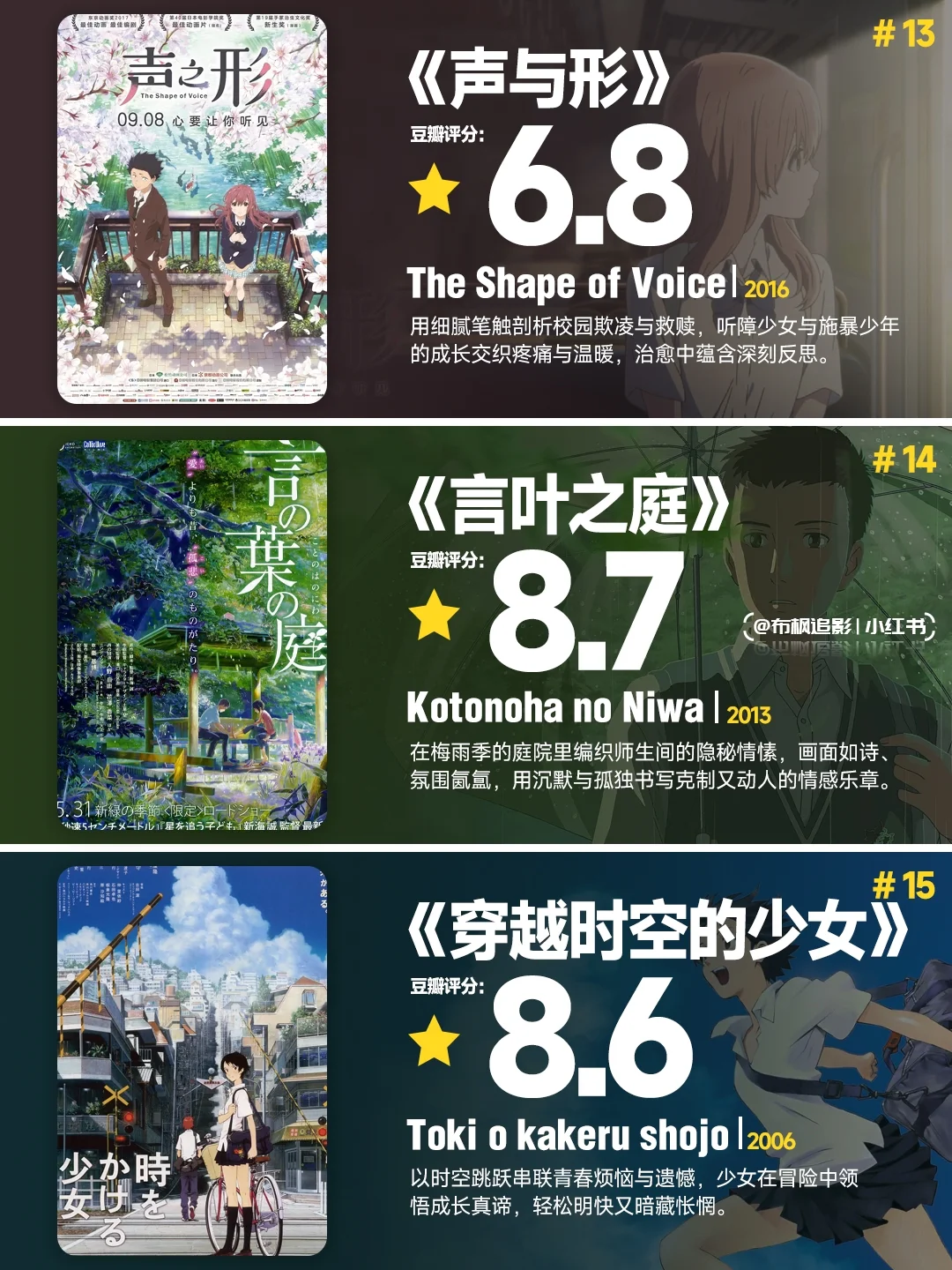 🆘18部不要错过动漫电影😭看的停不下来