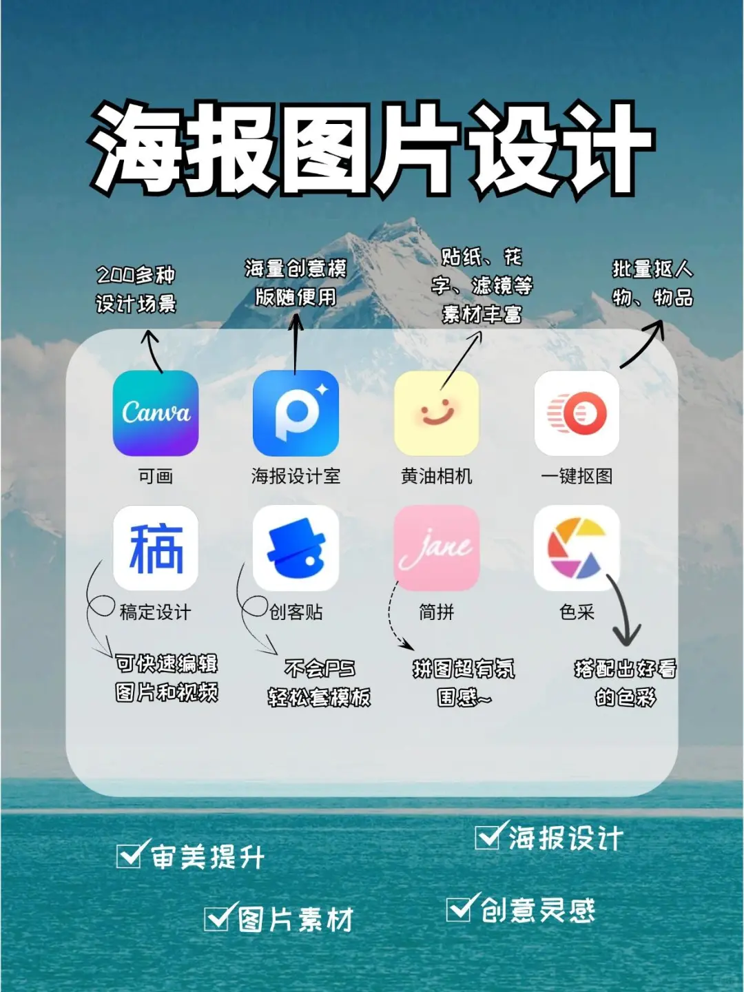 手机做海报❗
