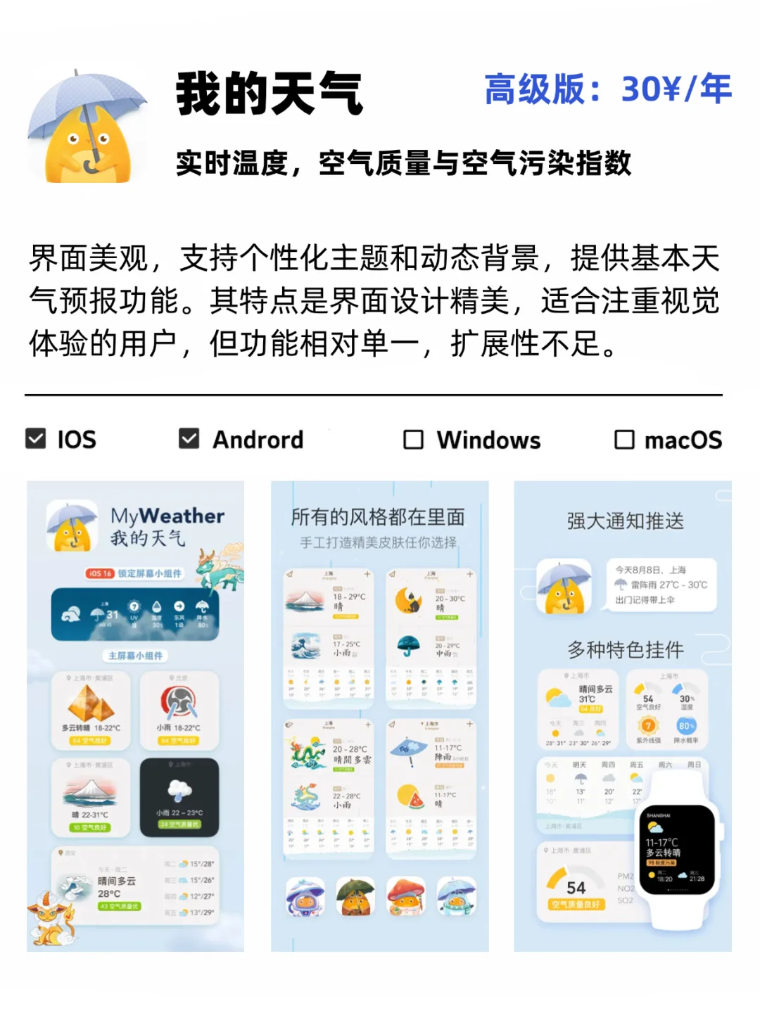天气APP大比拼，哪款更适合你？