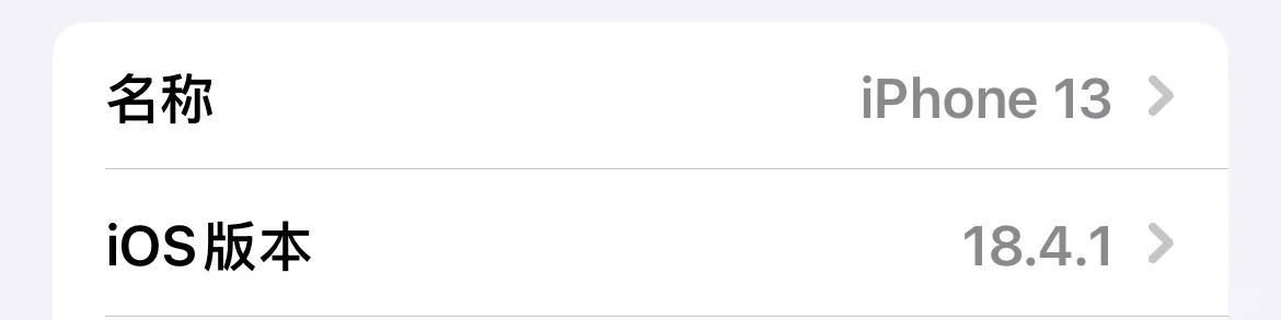 苹果ios18.4.1有字体