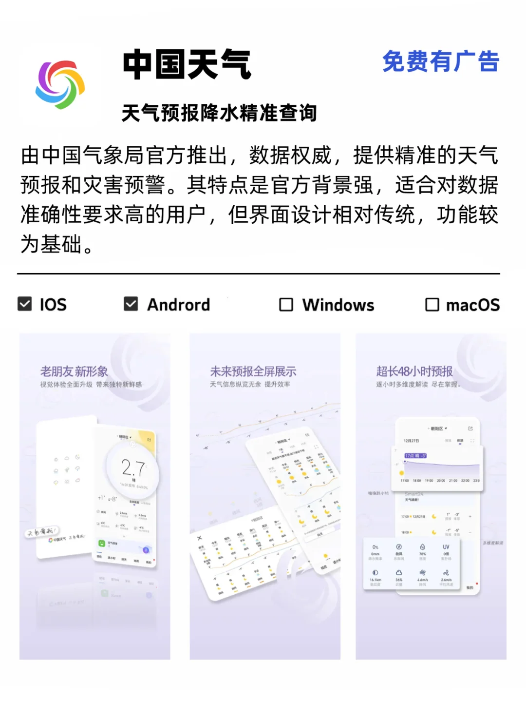天气APP大比拼，哪款更适合你？