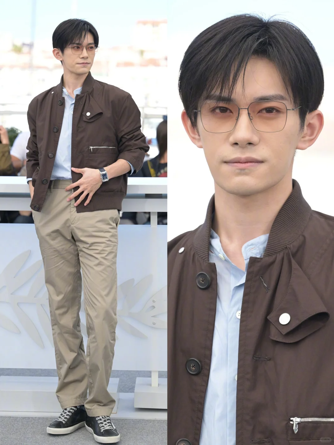 易烊千玺今日戛纳电影节PhotoCall