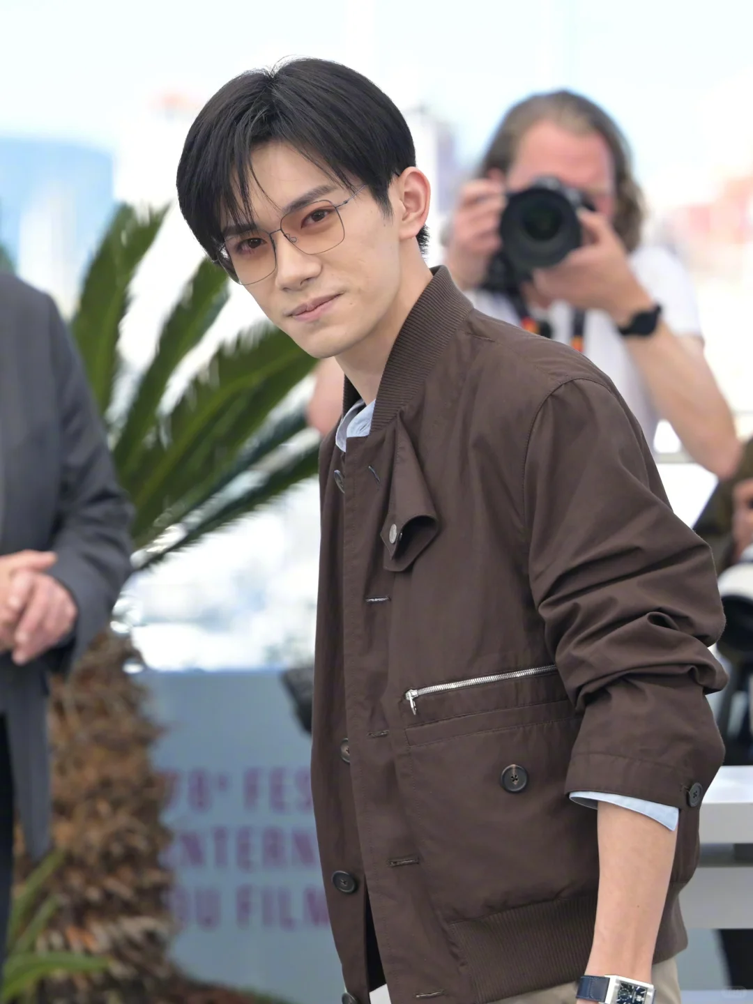 易烊千玺今日戛纳电影节PhotoCall