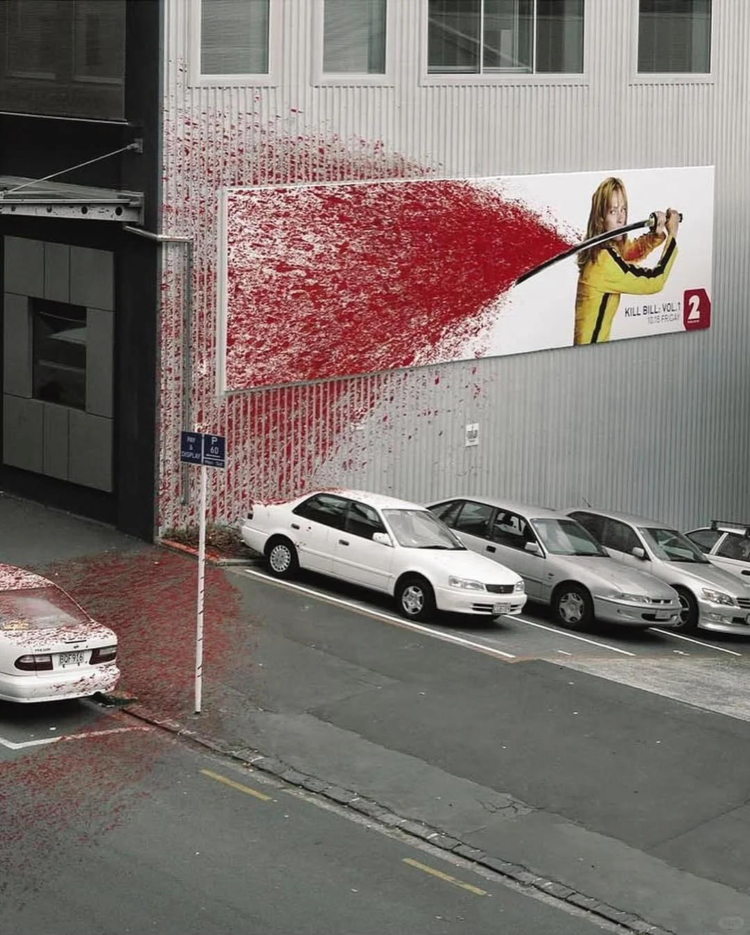 电影《杀死比尔》创意宣传广告