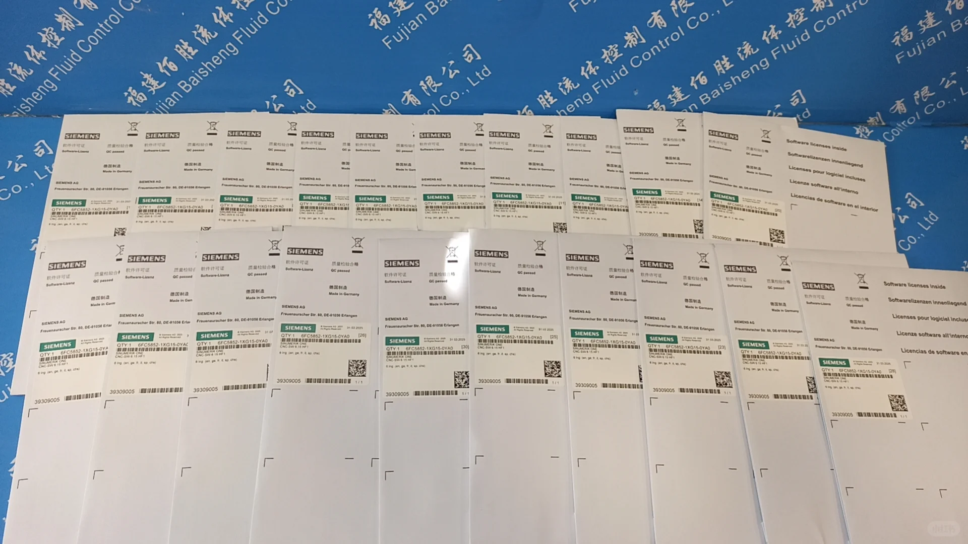 SIEMENS西门子 数控软件6FC5851-1YG44-2YA0