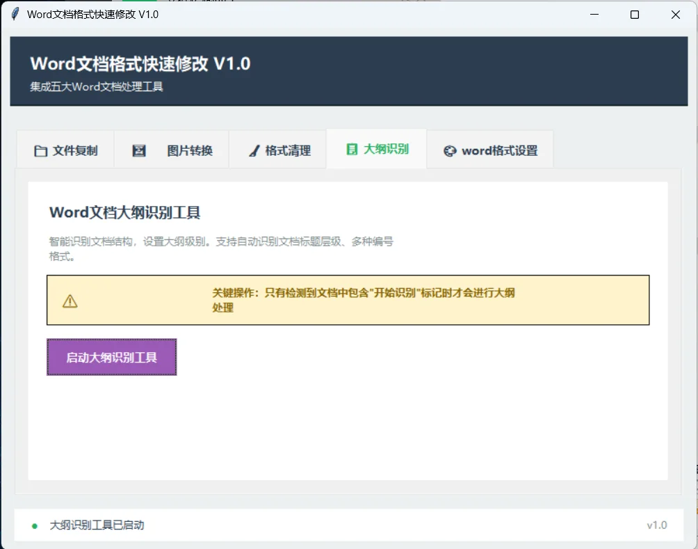 Word 文档格式修改软件
