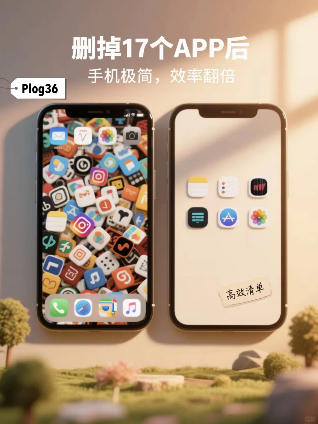 删掉17个手机app，我的手机极简反而更高效了