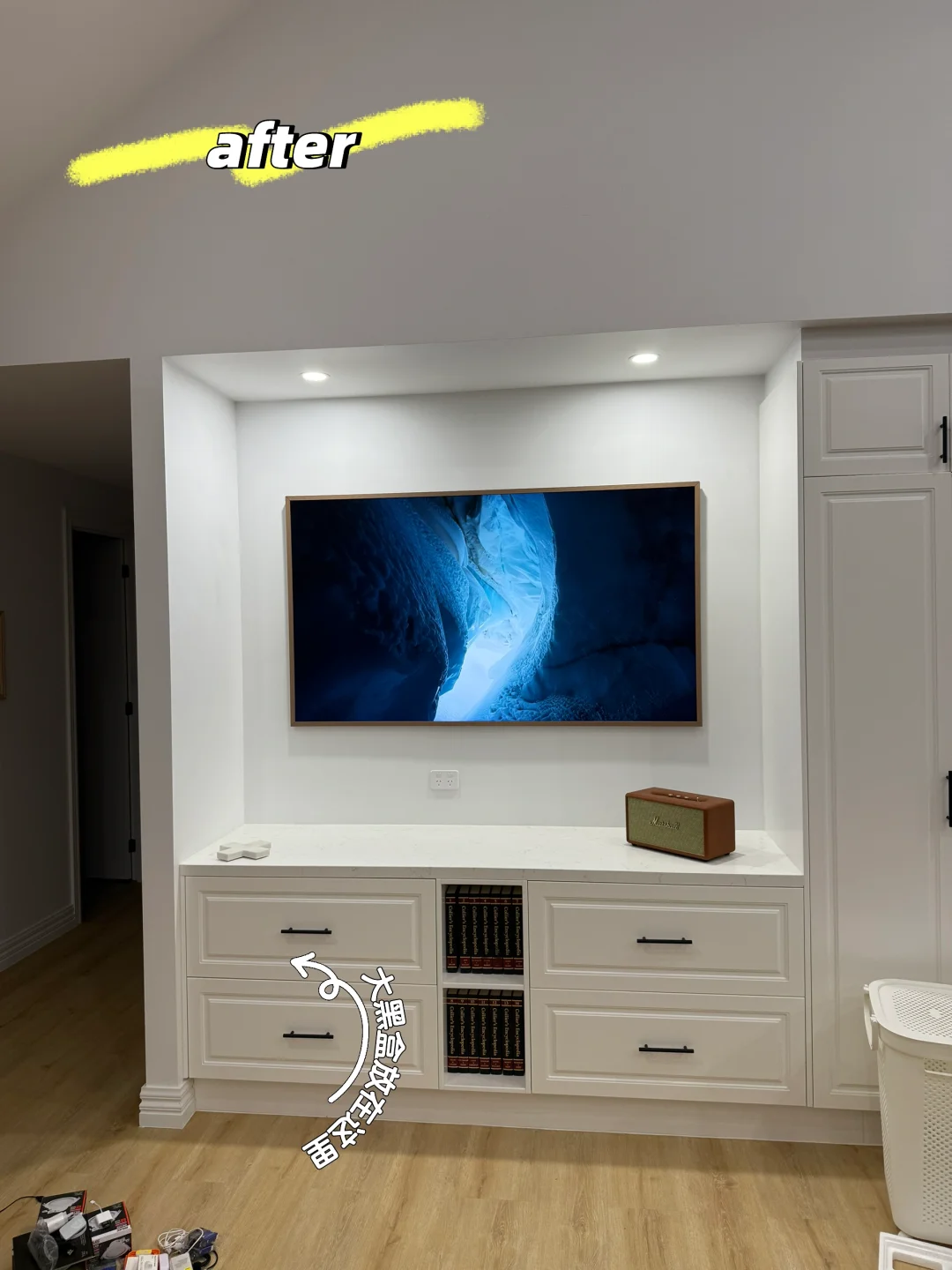 三星75寸Frame画壁是电视也是一幅画