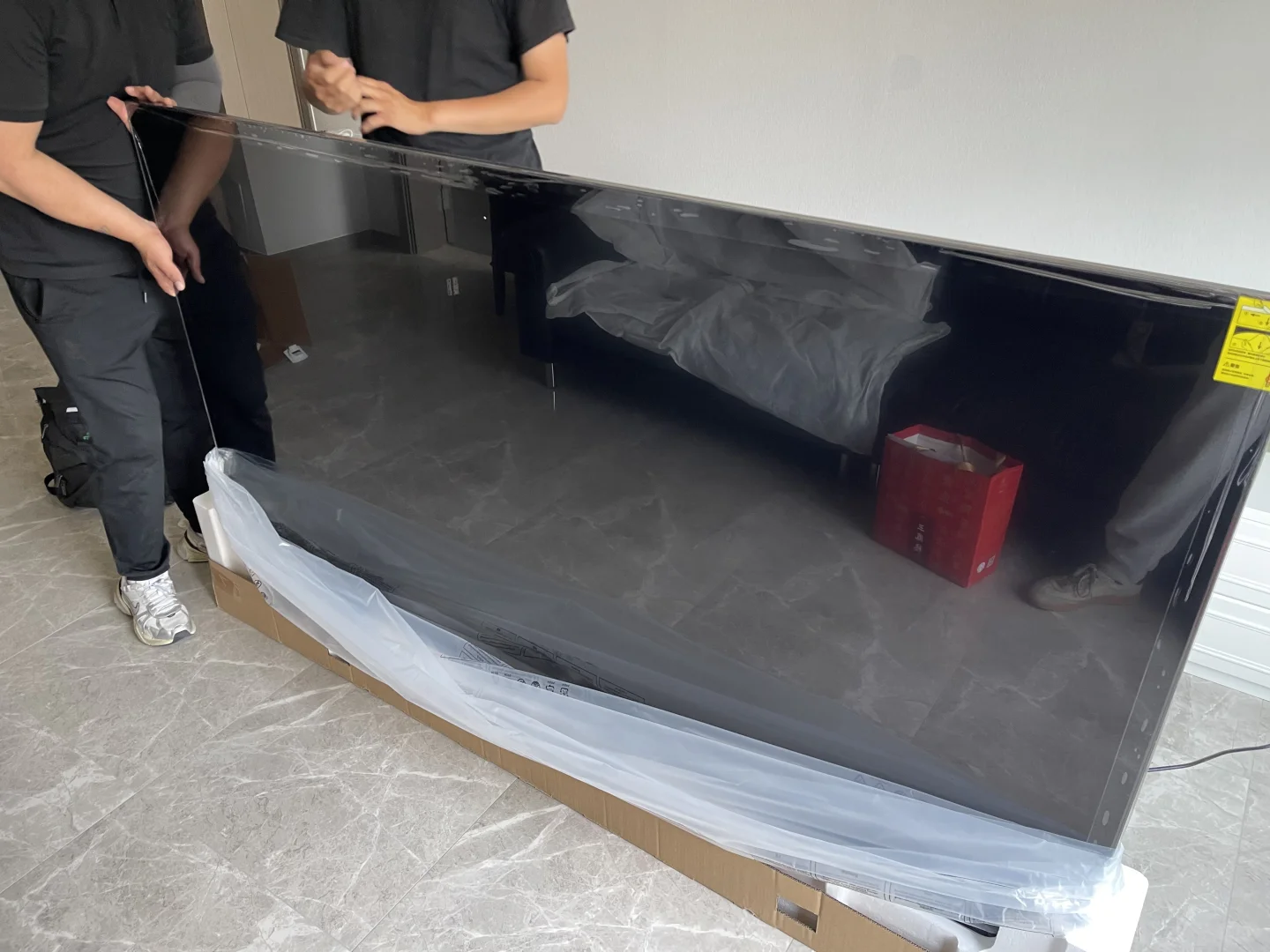 小米电视安装师傅让扫微信付钱会有问题吗？