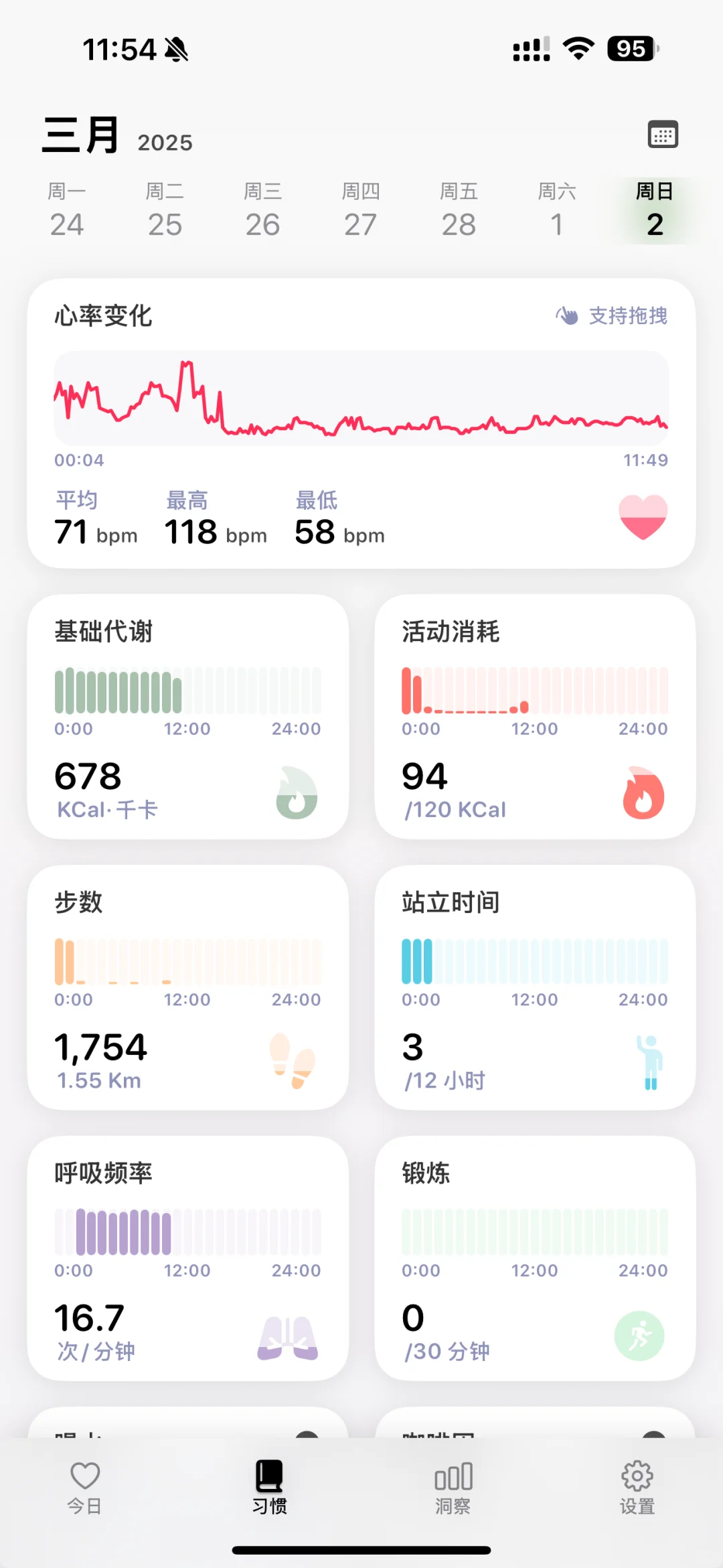 AppleWatch买了！开启我的心情检测🧐