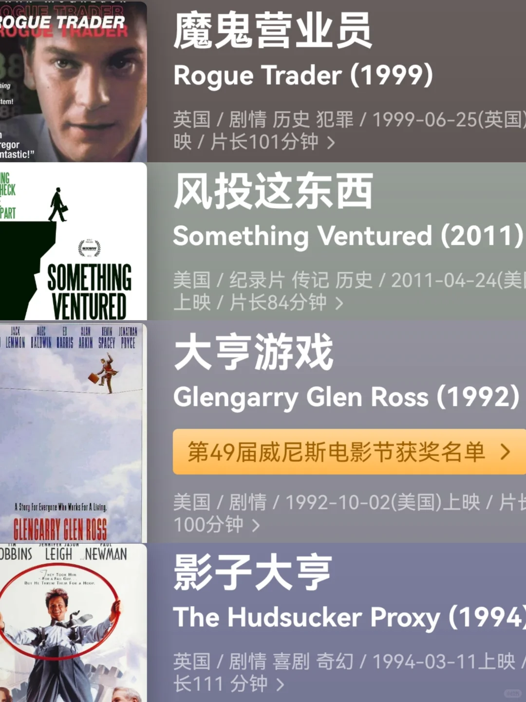 🔥提高财智和洞察力|20部必看经典电影❗