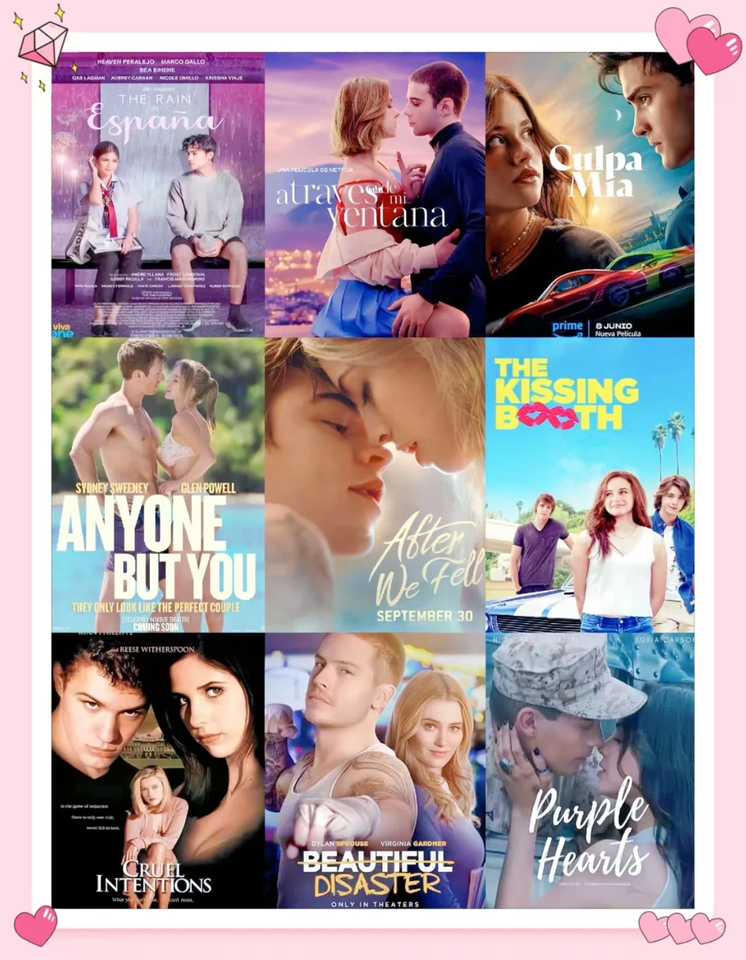 情侣必刷❗9部高甜池渡超标爱情电影❗