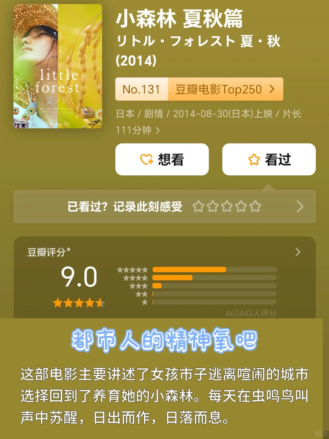 🔥心情焦躁时，请狂刷这六部电影！