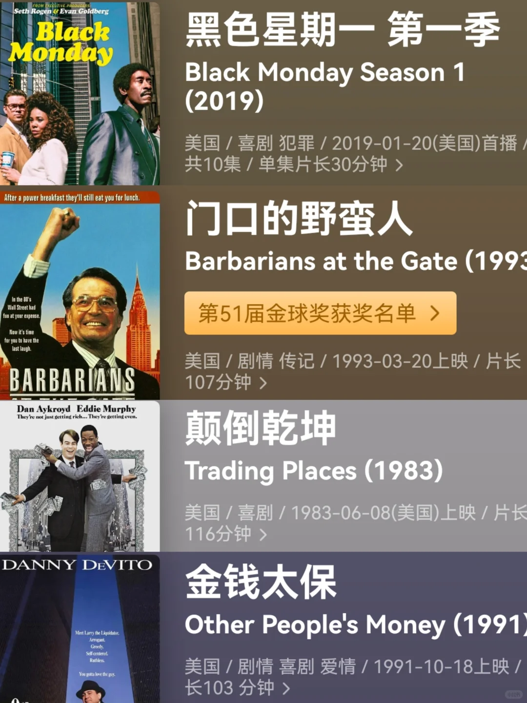 🔥提高财智和洞察力|20部必看经典电影❗