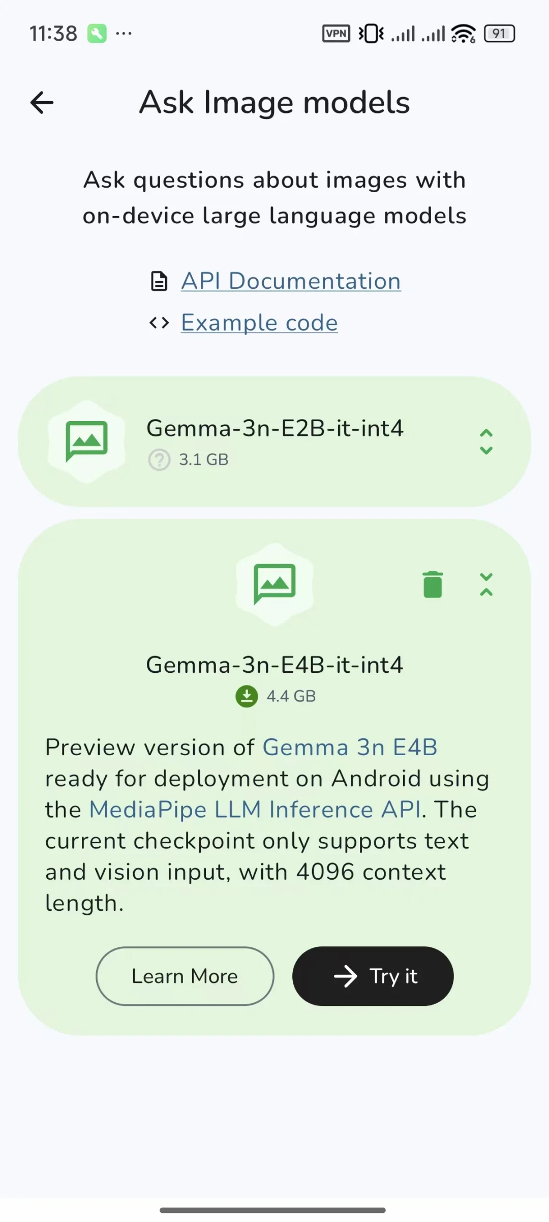 谷歌开源运行本地模型的安卓 AI 应用