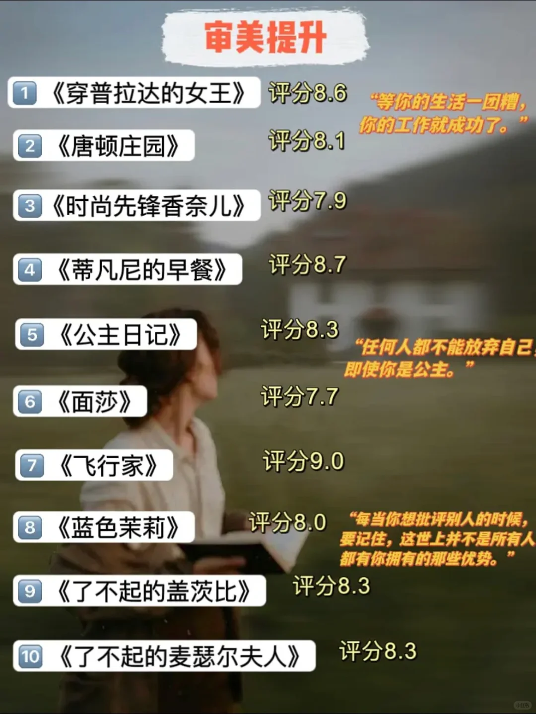 人生必看的50部经典电影！再也不会剧荒了