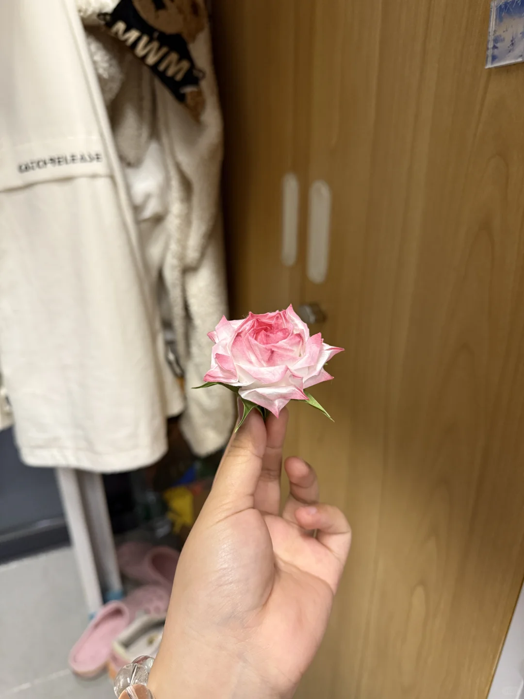 新产的折纸花花！