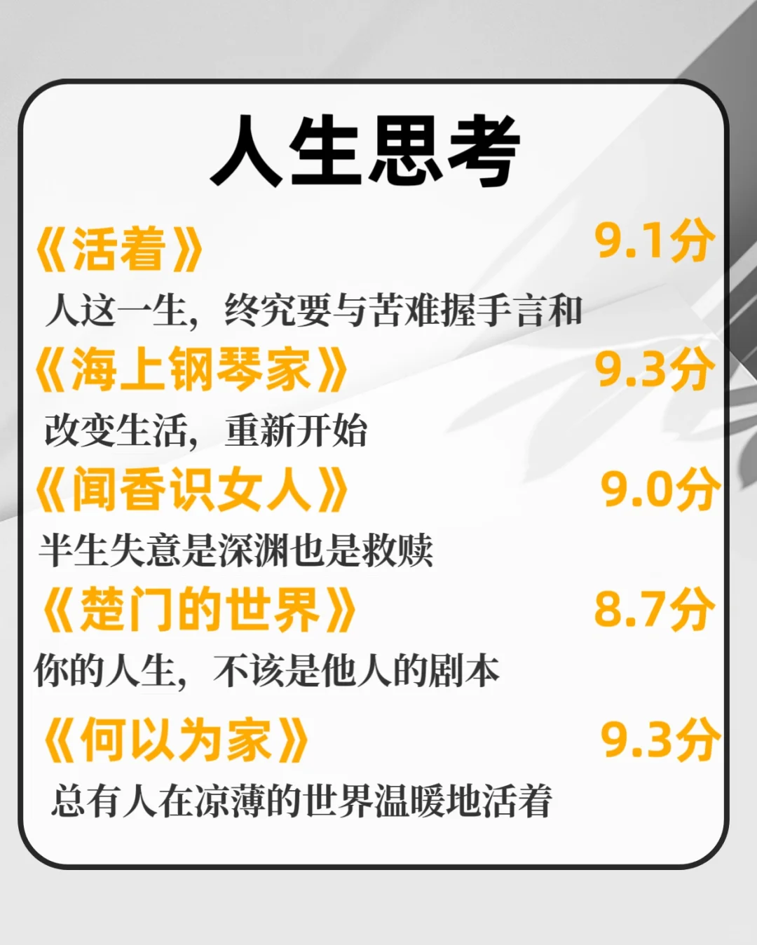 狂刷这40部电影 脑子真的会变快！