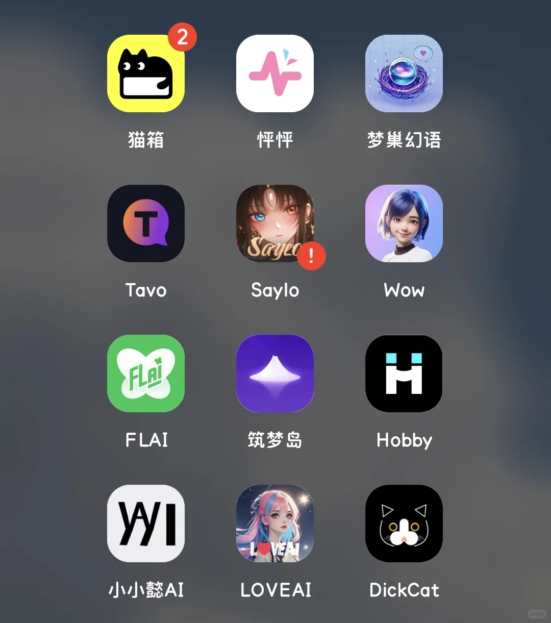 没事干，可以分享ai软件，第三个界面是网页