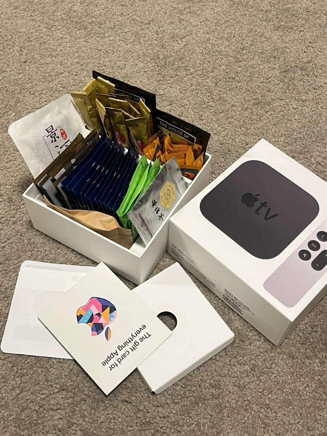 Apple TV包装盒子不要丢