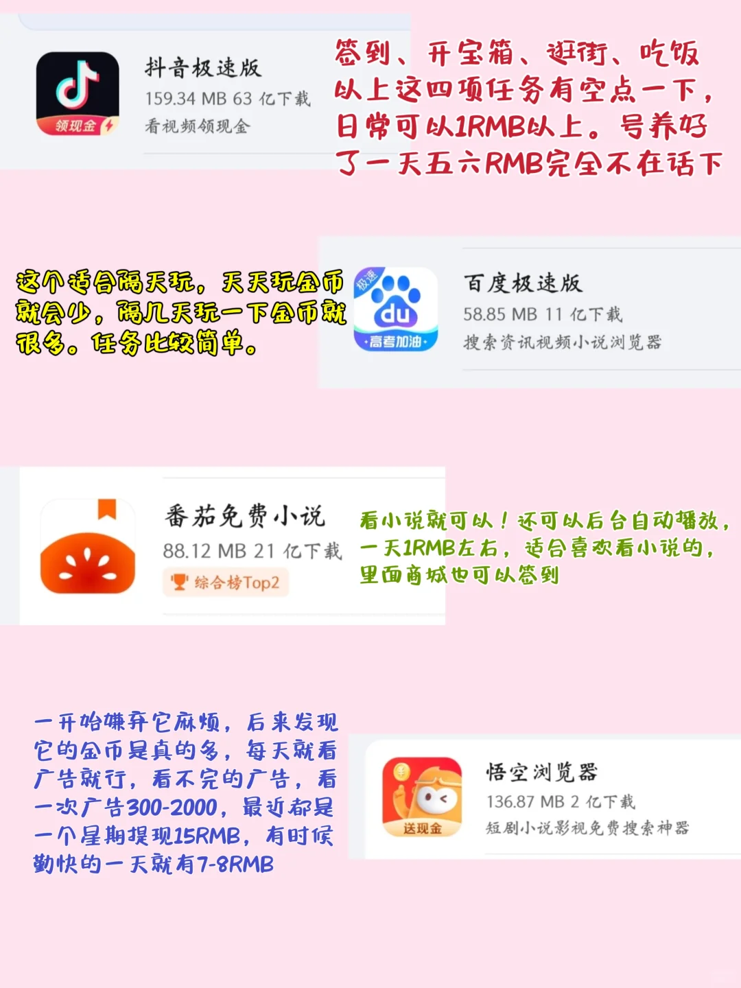 玩了半年的薅羊毛软件后，我只留了这几款