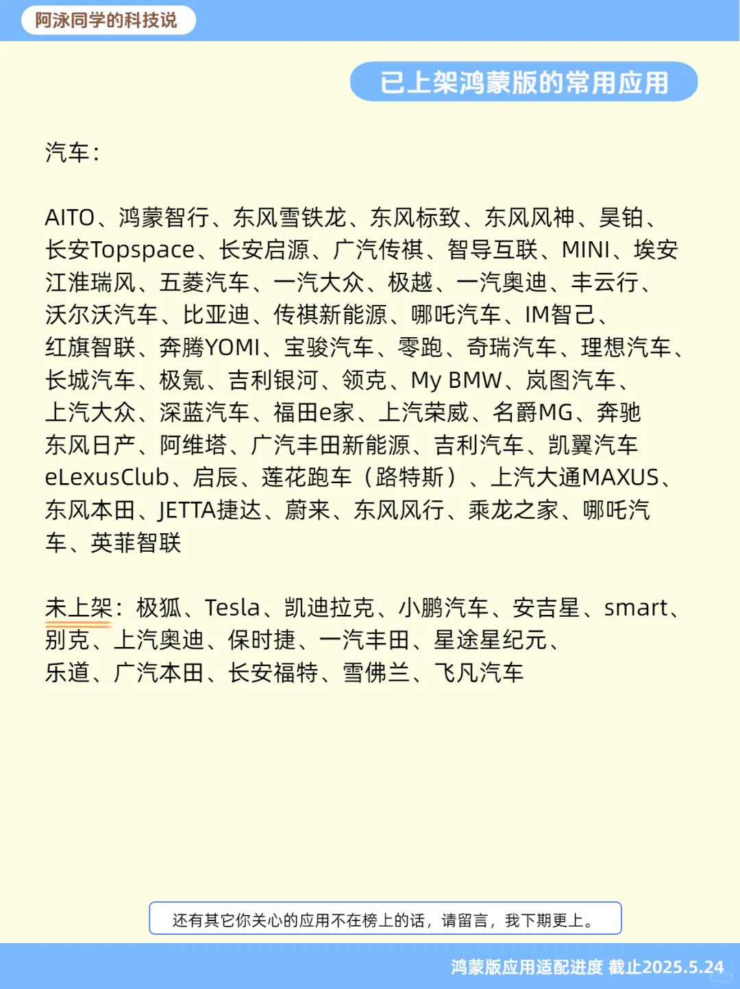 鸿蒙NEXT应用适配进度报告（第11期）