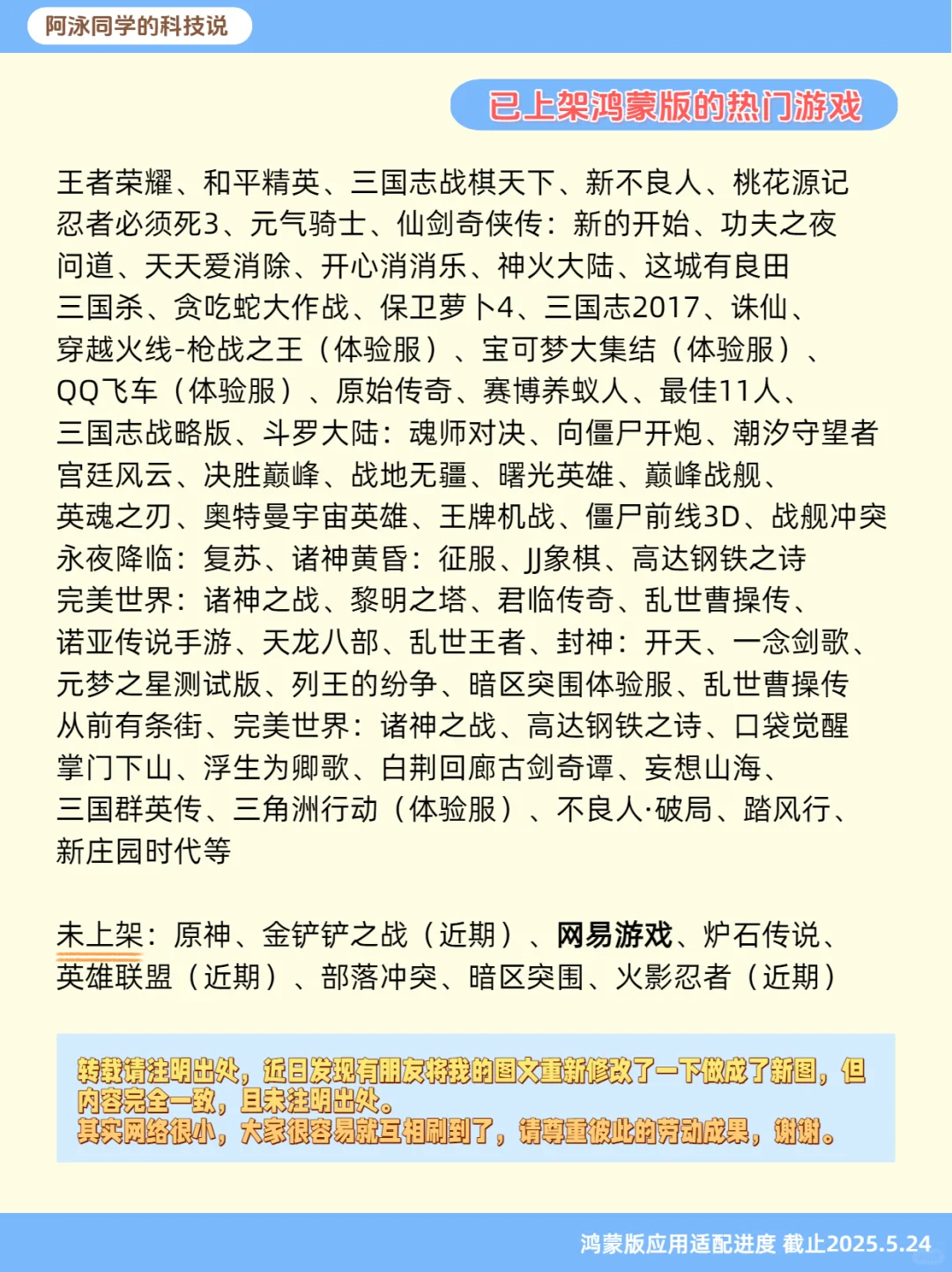 鸿蒙NEXT应用适配进度报告（第11期）