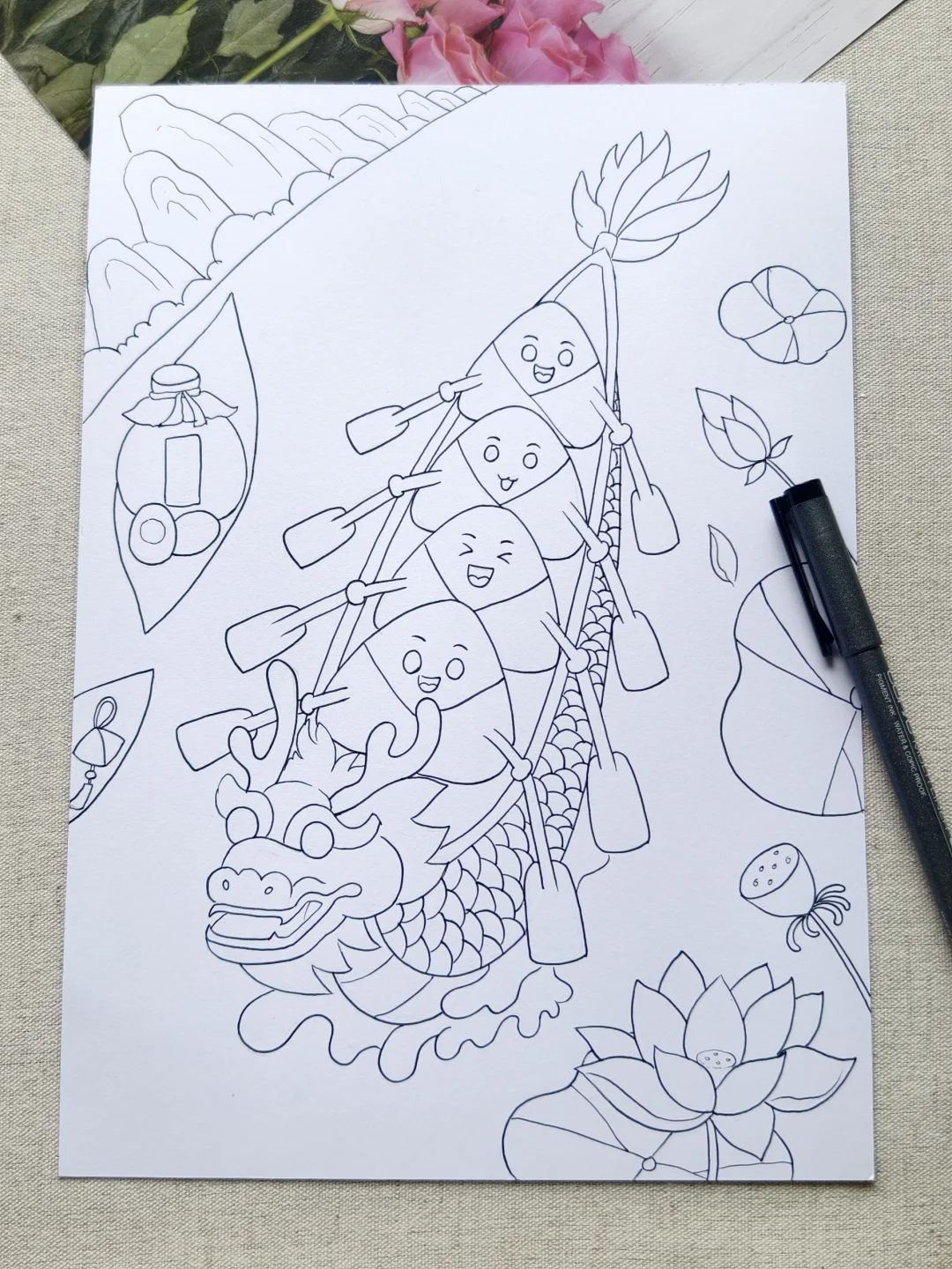 【儿童画——端午节】