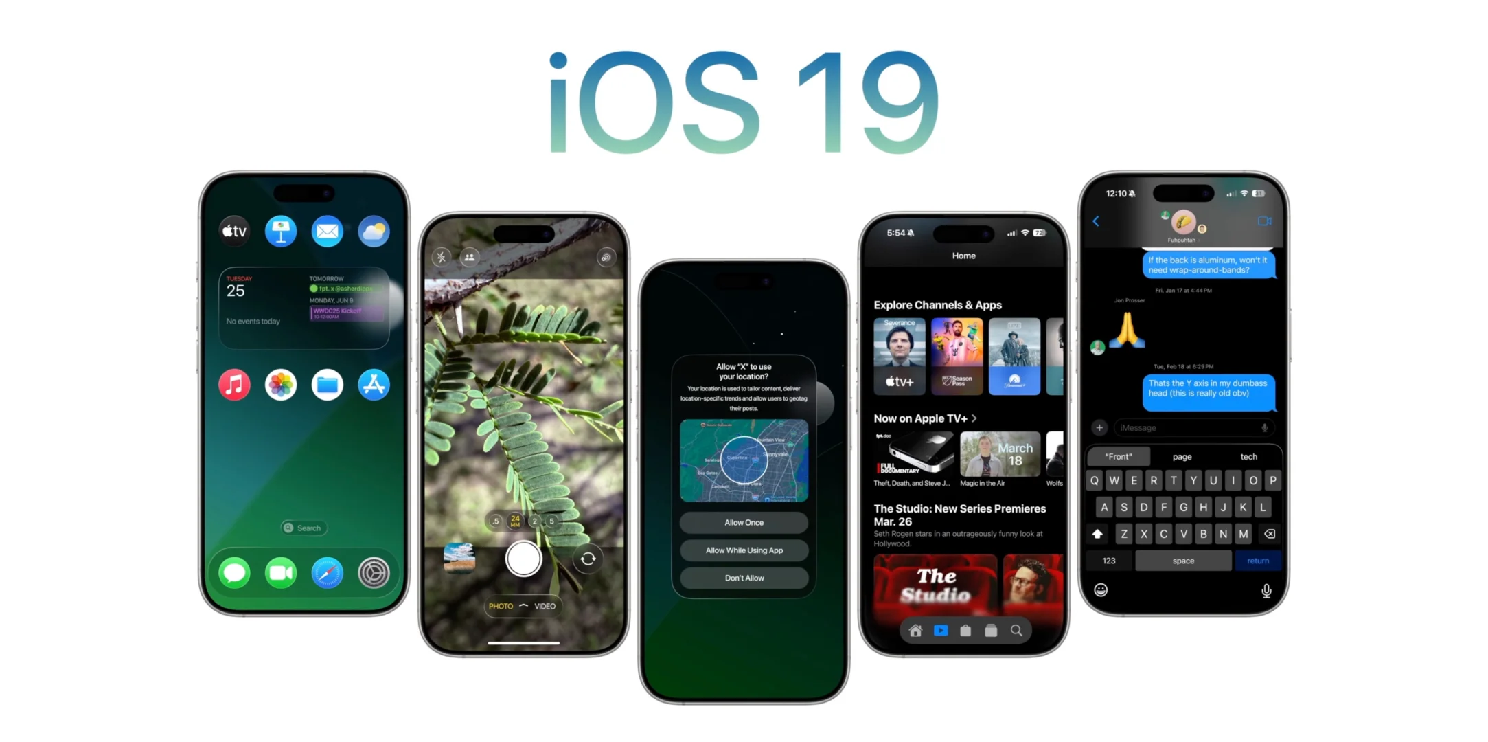 WWDC 25官宣了，iOS 19 UI与 VisionOS 看齐
