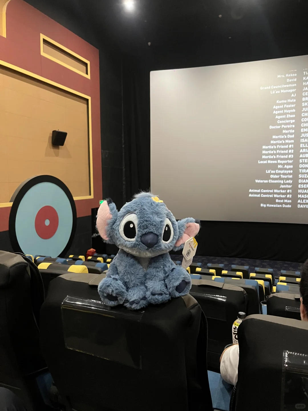 带着史迪奇去看电影啦！ohana！