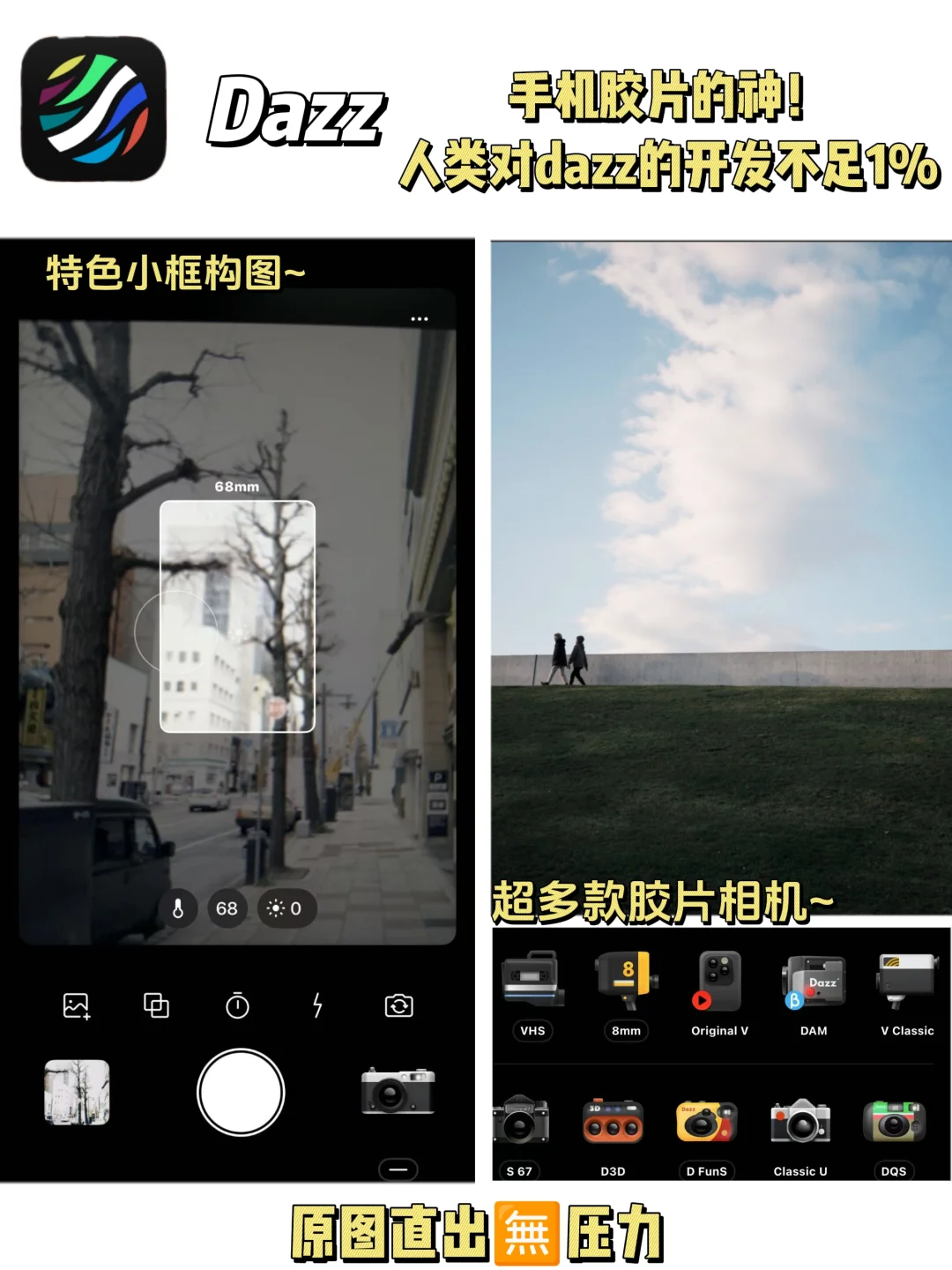 揭㊙博主都在用的宝藏胶片相机App!