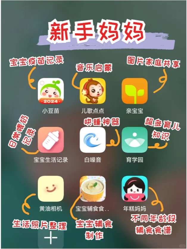 产后整理|实用育儿app 新手麻麻必备！
