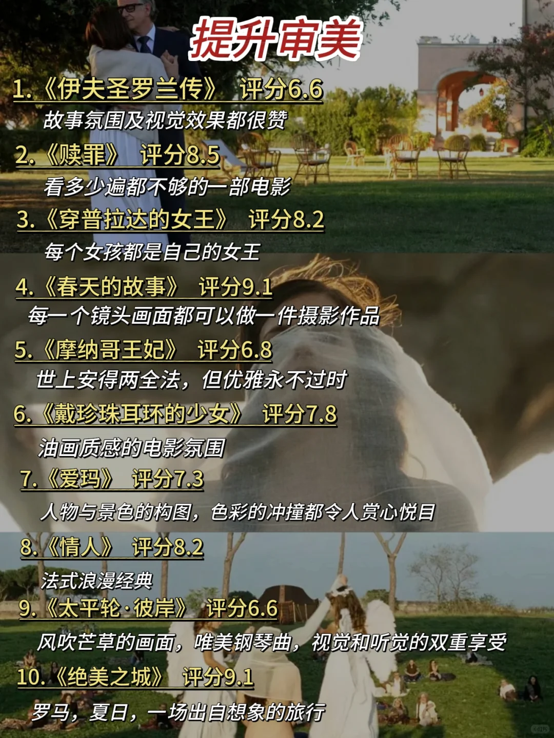 嘴笨。反应慢，狂刷这70部电影提升自己