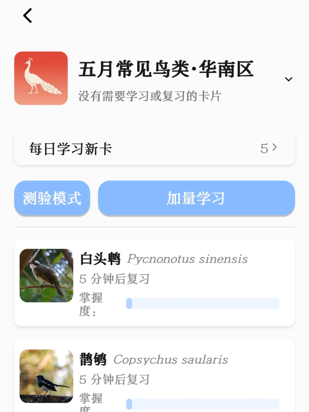 发现了一个很好的识鸟app！