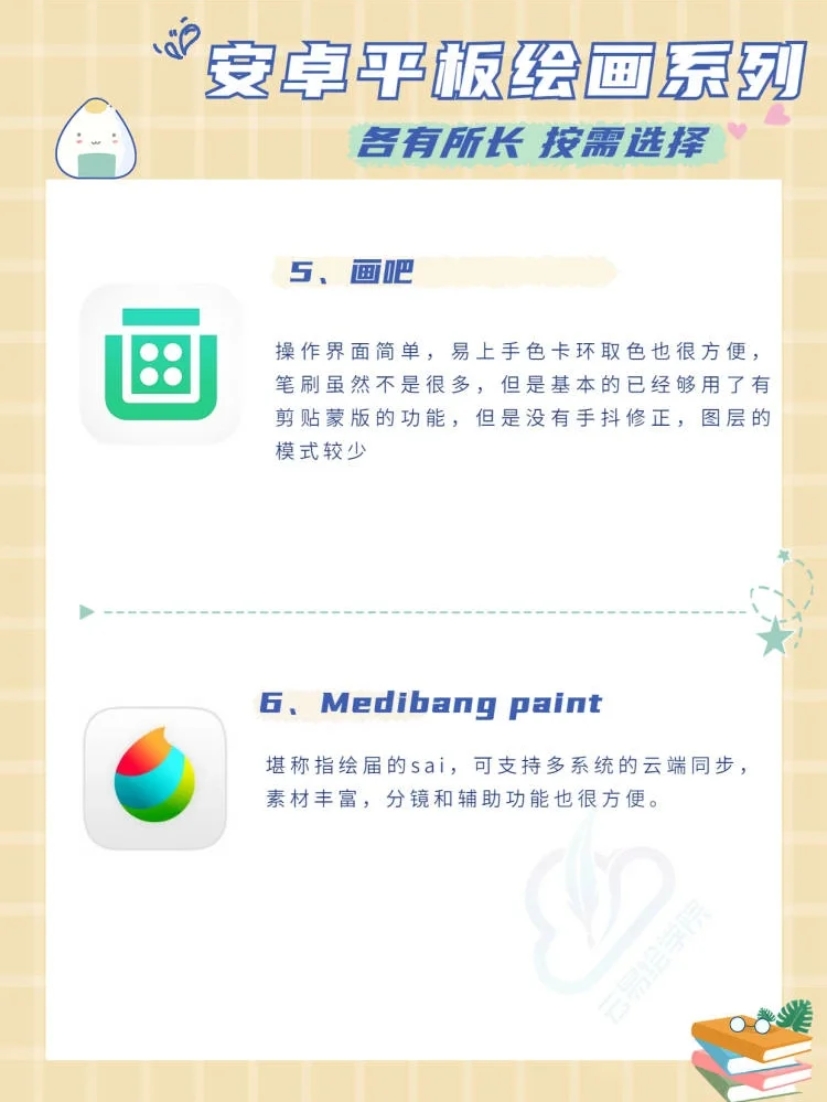 超强集结！安卓平板绘画软件推荐~码住！