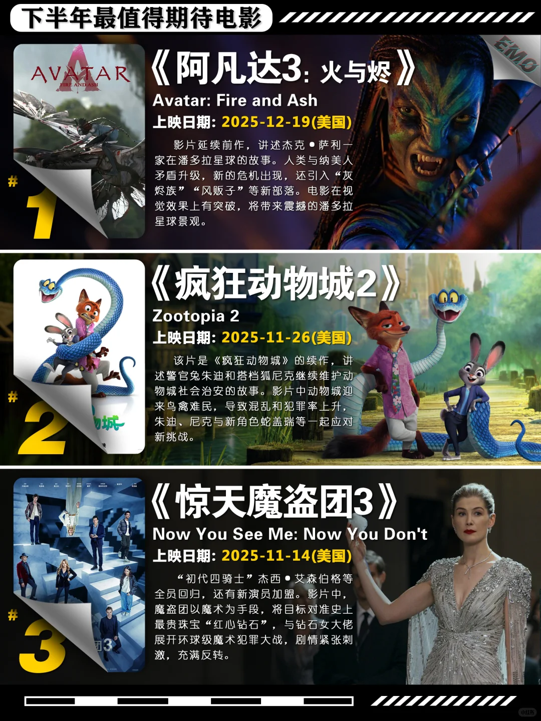 盘点下半年最值得期待的电影