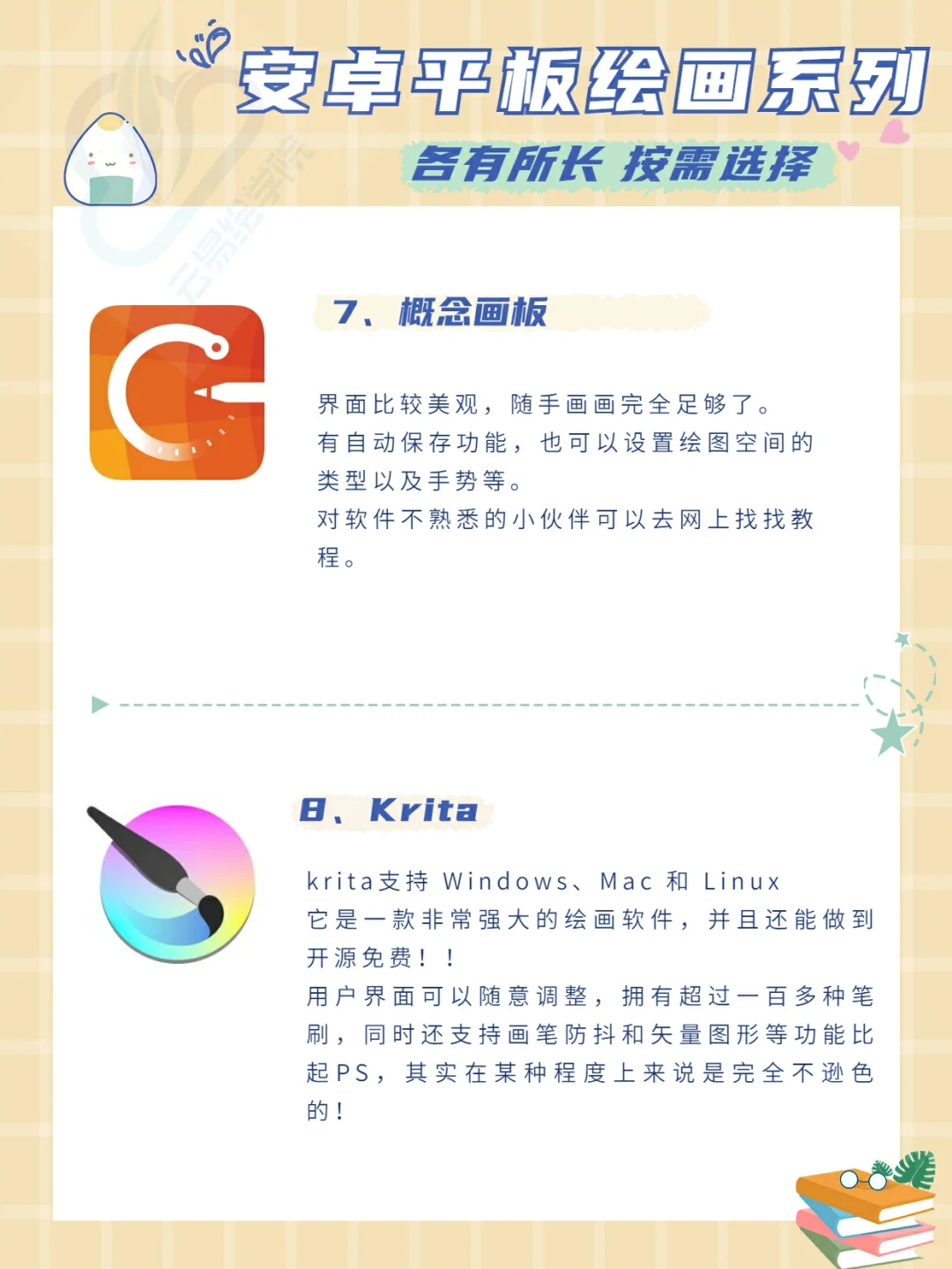 超强集结！安卓平板绘画软件推荐~码住！