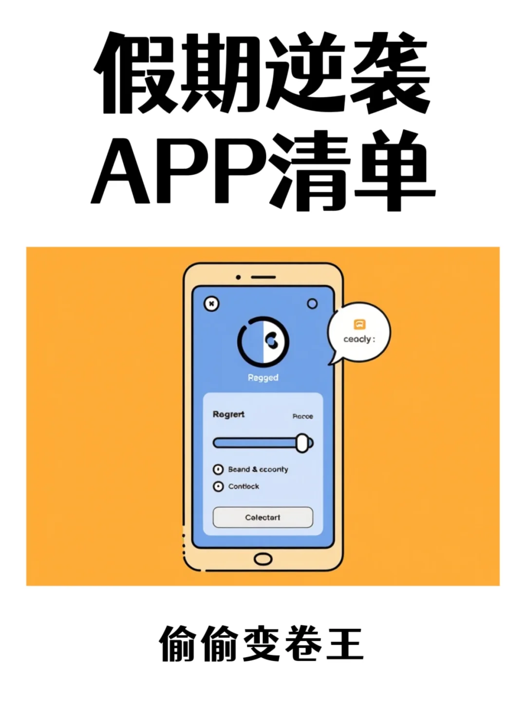 假期不摆烂，逆袭APP