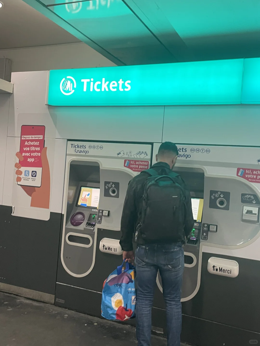 巴黎电子交通票攻略🎫刷手机进站无需打票！