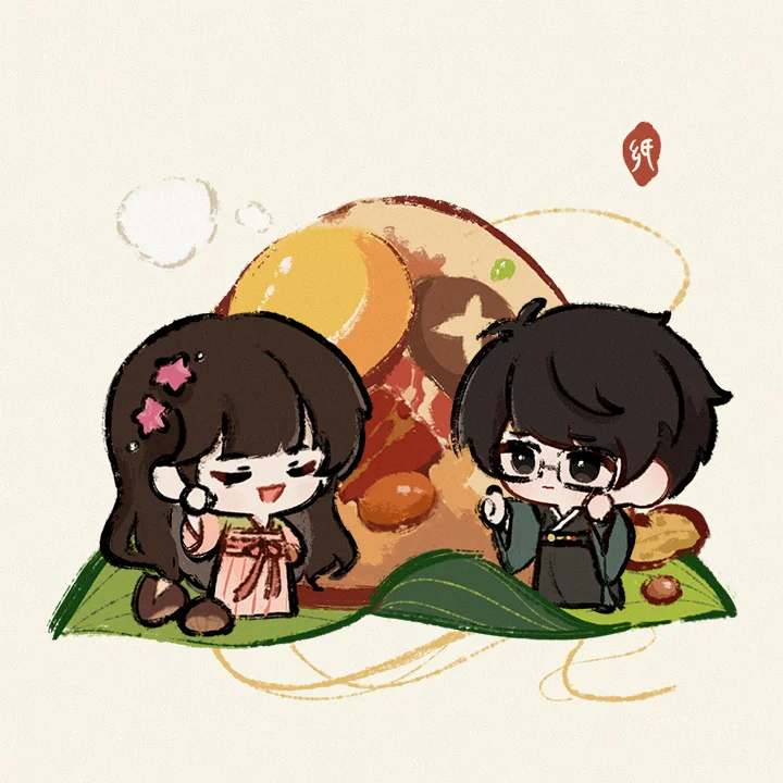 纸粽意你 | 纸嫁衣端午节头像分享