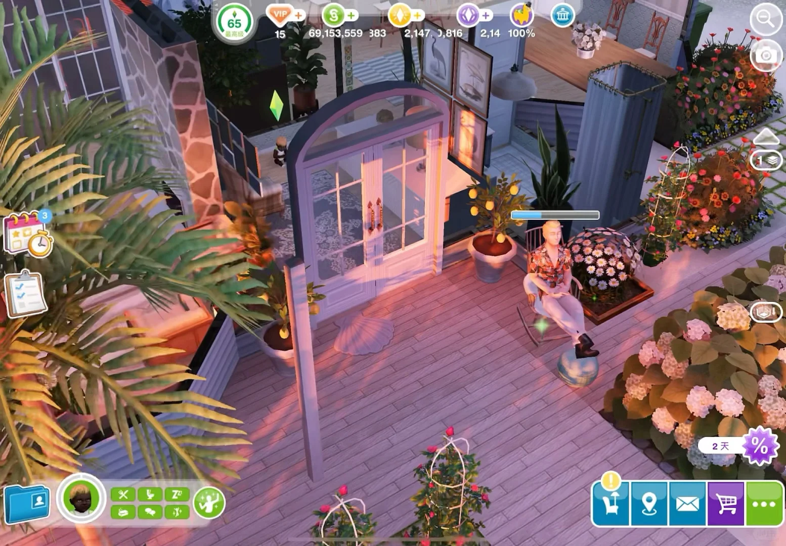 手机上也能玩模拟人生🔥光影版本真的超绝!