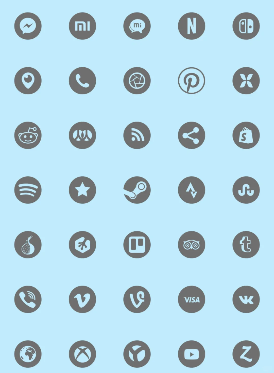 图标设计｜常用社交软件图标设计分享