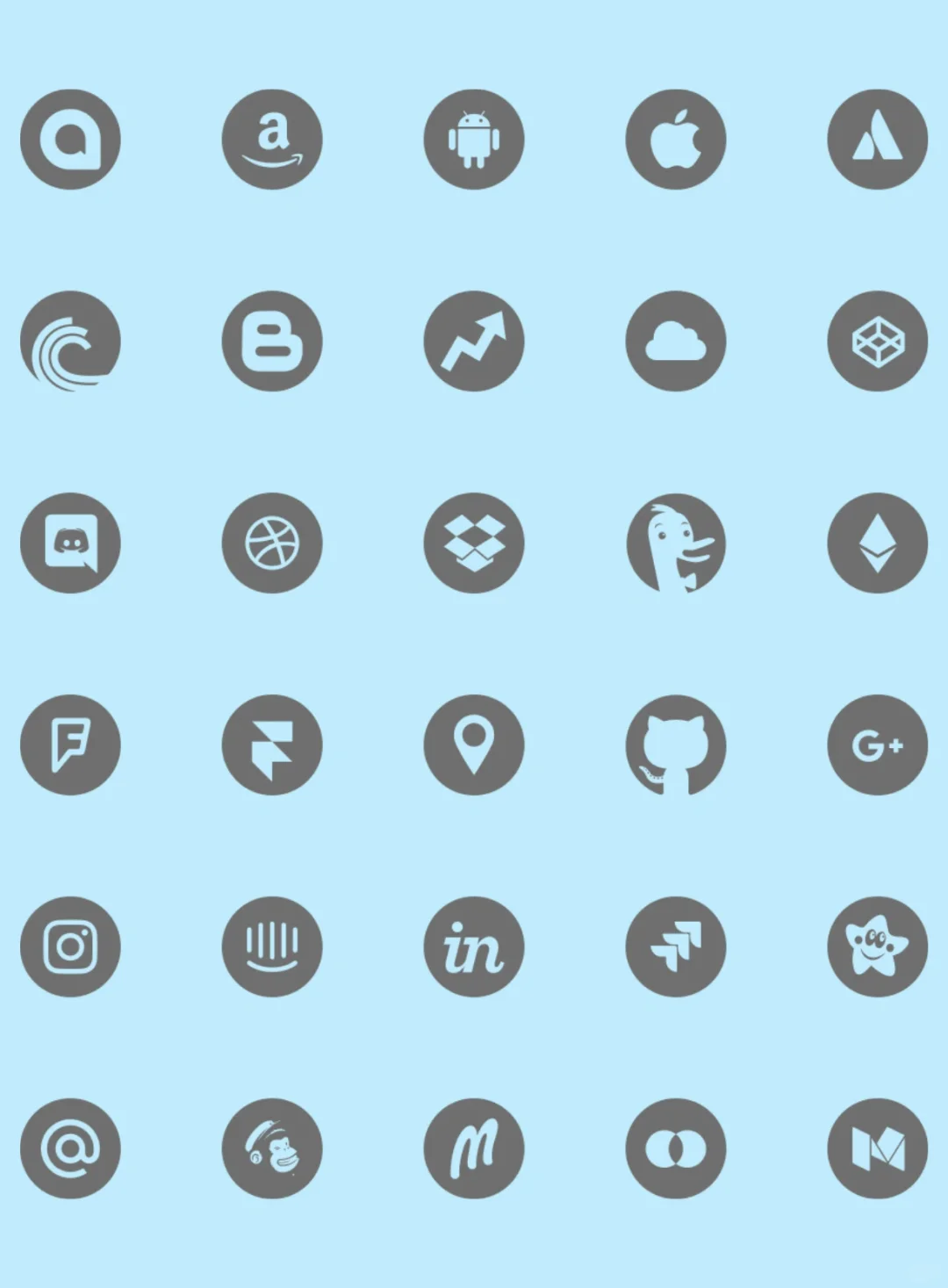 图标设计｜常用社交软件图标设计分享